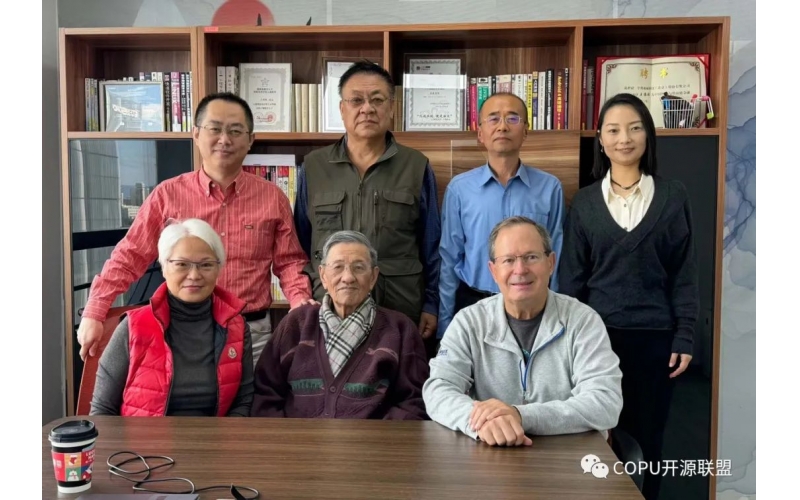 Linux基金会-APAC 总经理Wayne一行来京拜访COPU陆主席，讨论联合开办开源培训班。